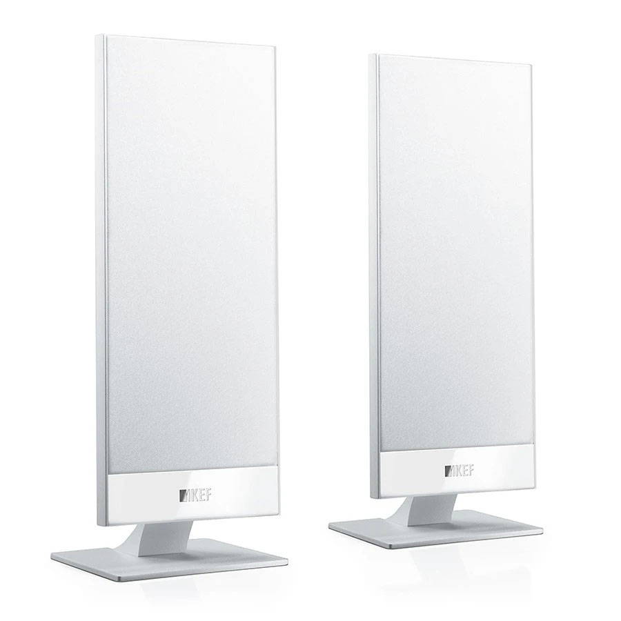 KEF T101 Satellite Speakers in White - Click Image to Close